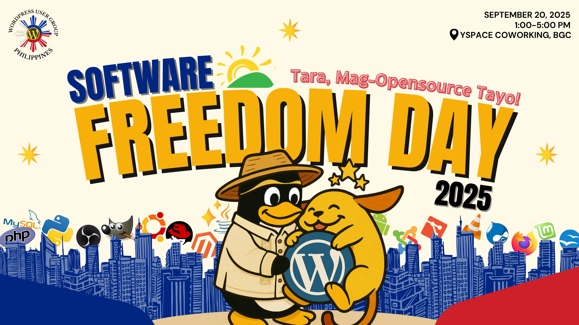 Software Freedom Day 2025 Manila, Philippines